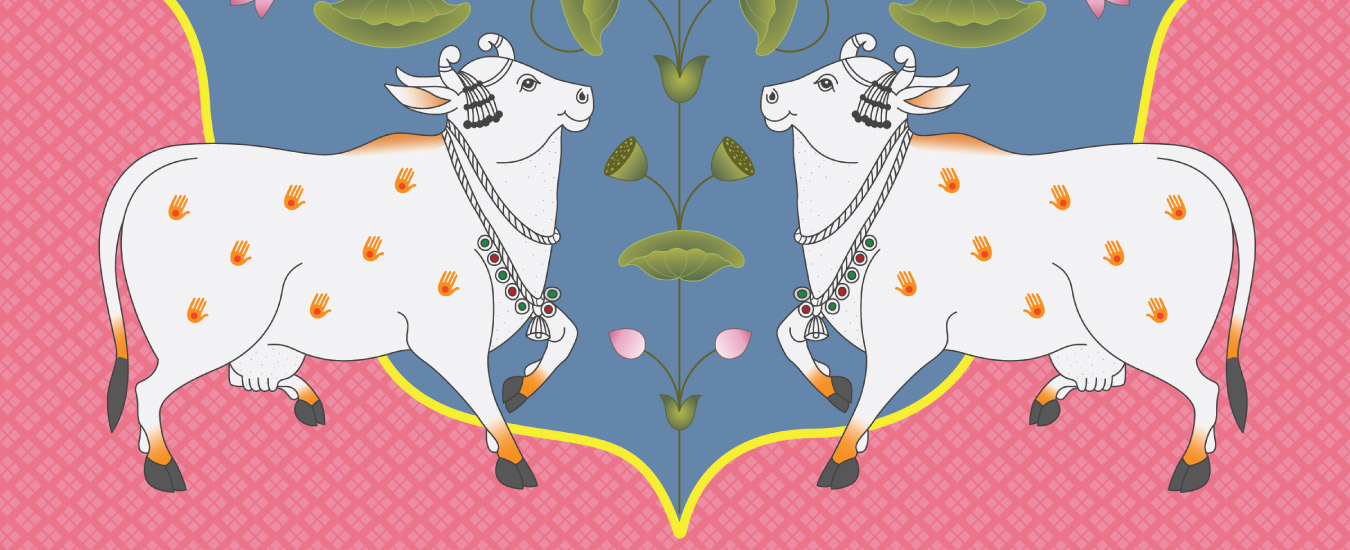 Pichwai Paintings near the Nathdwara Temple